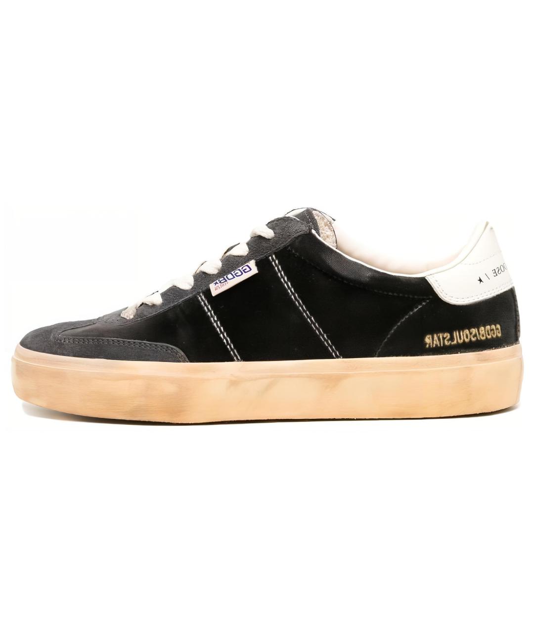 GOLDEN GOOSE DELUXE BRAND Черные кеды, фото 2