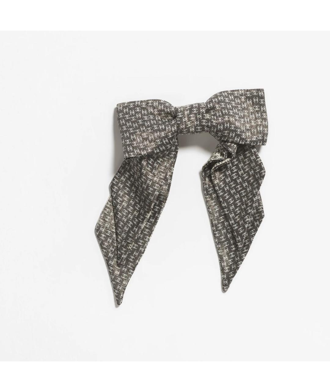 CHANEL Серая заколка, фото 4
