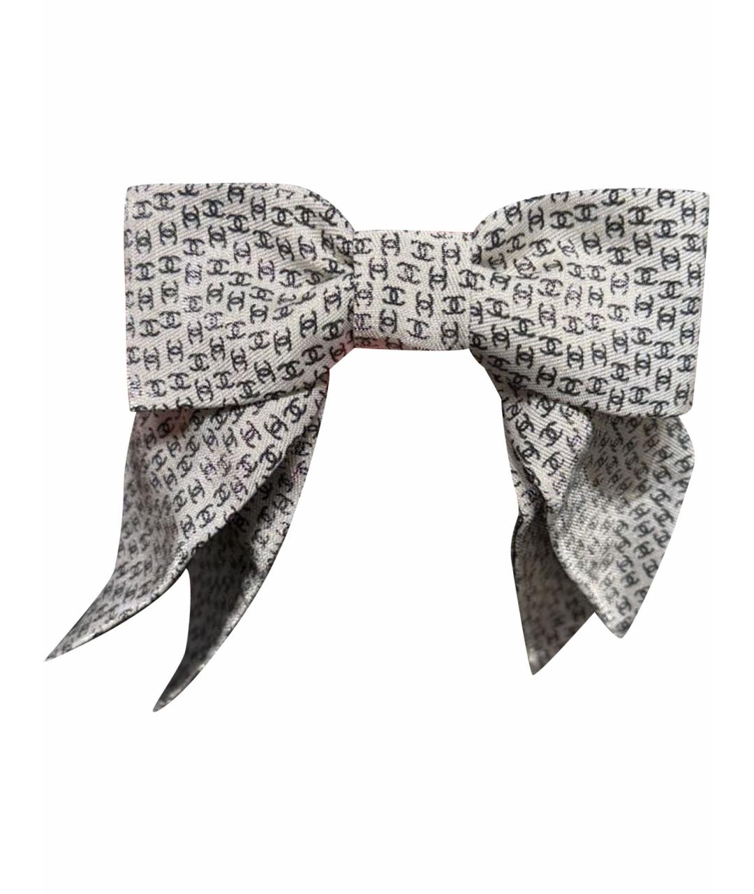 CHANEL Серая заколка, фото 1