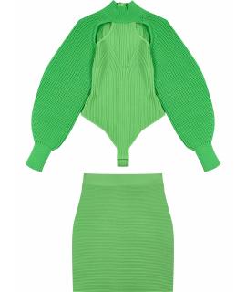 HERVE LEGER Костюм с юбками