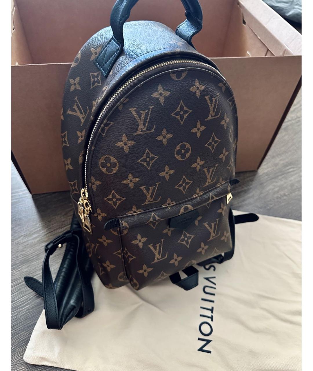 LOUIS VUITTON Коричневый рюкзак, фото 2