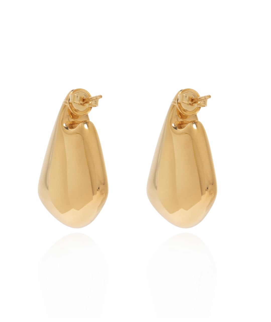 BOTTEGA VENETA Золотые серебряные серьги, фото 2