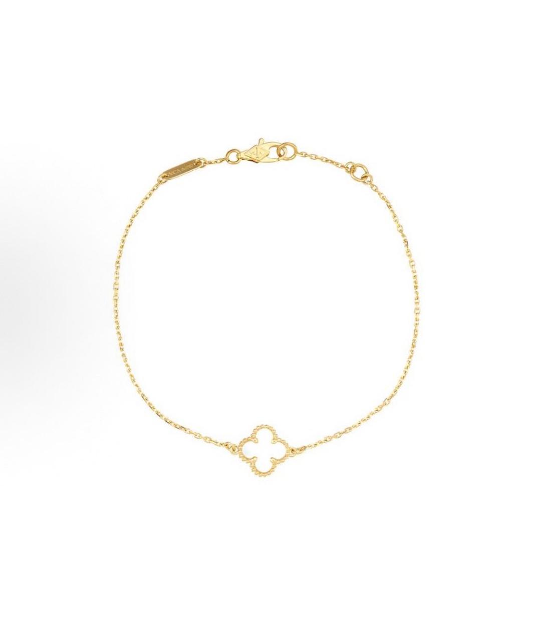 VAN CLEEF & ARPELS Золотой браслет из желтого золота, фото 4