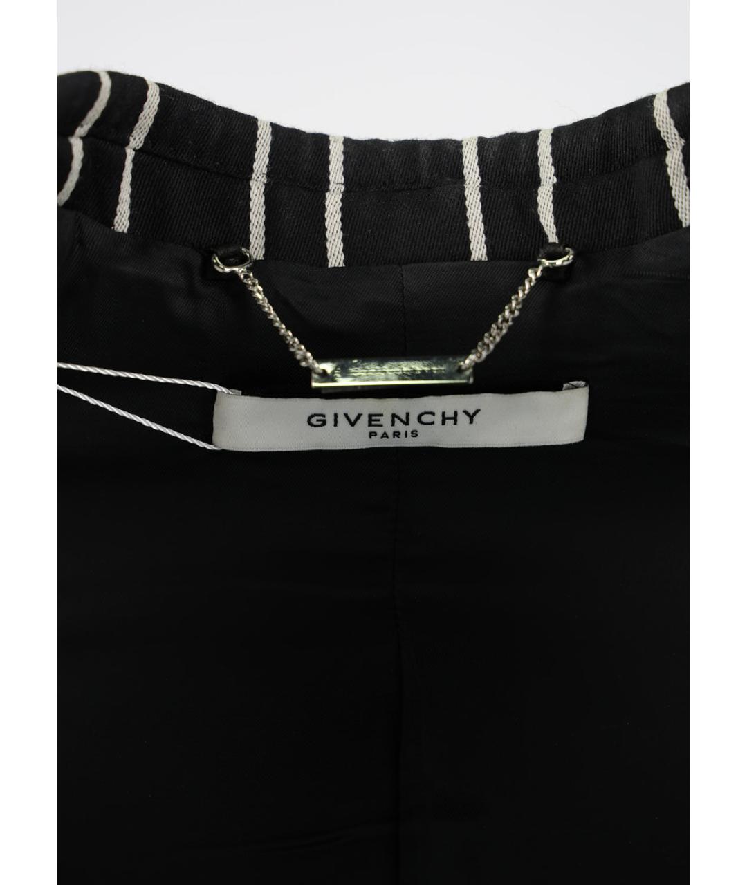GIVENCHY Черный шерстяной жакет/пиджак, фото 4
