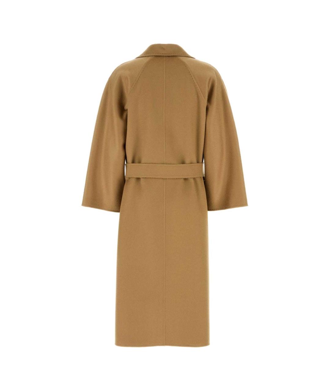 MAX MARA Коричневое кашемировое пальто, фото 2