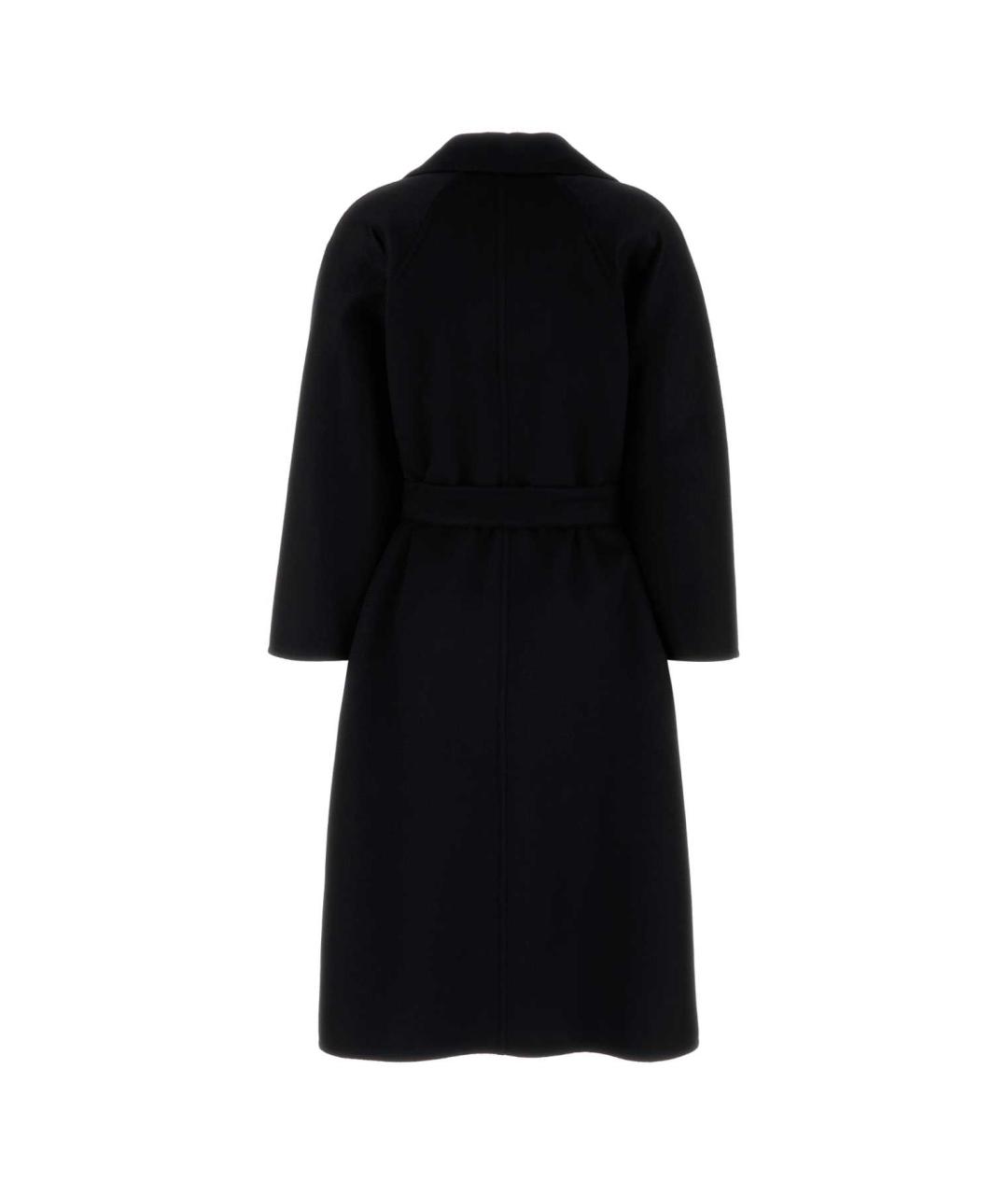 MAX MARA Черное кашемировое пальто, фото 2