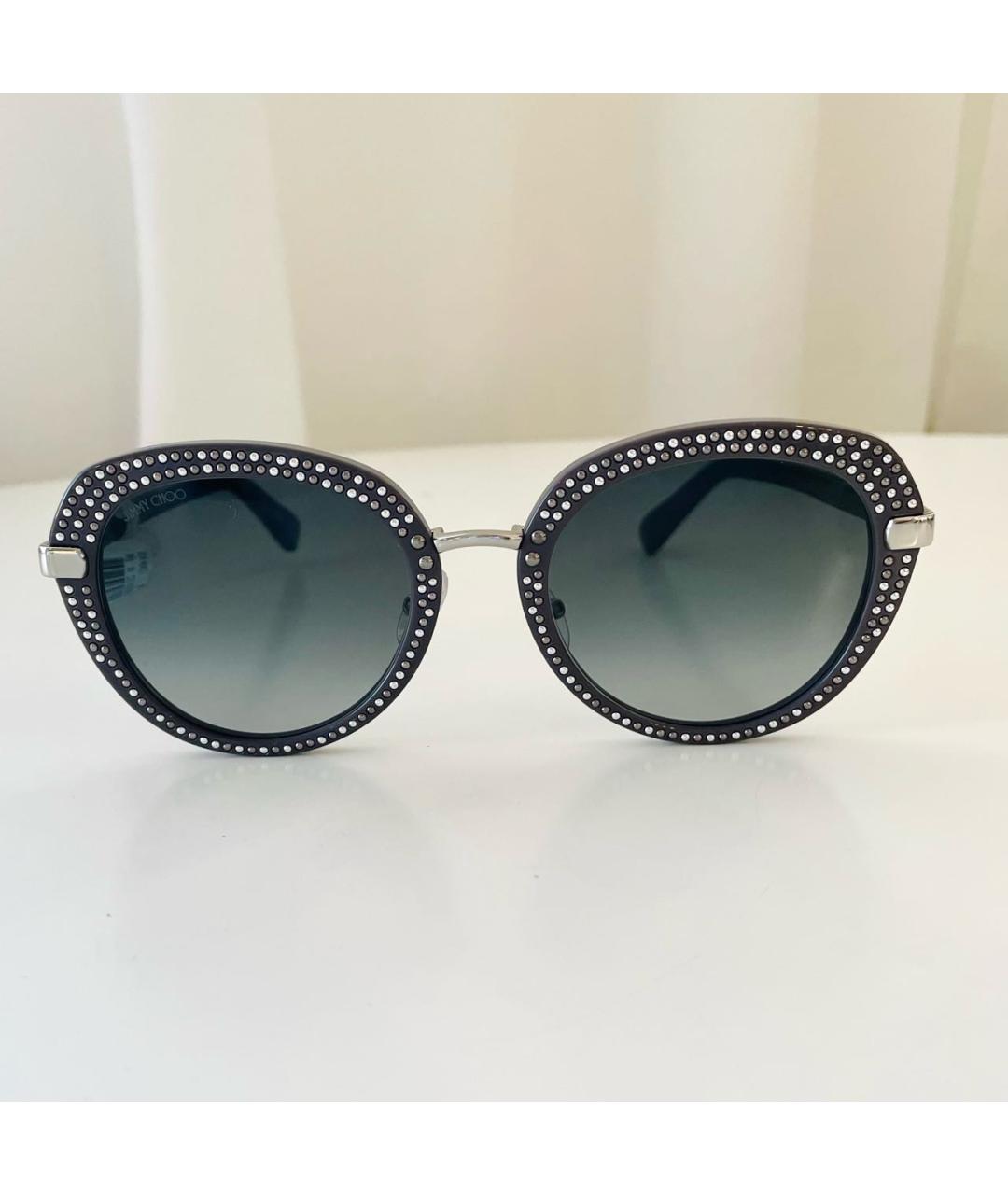 JIMMY CHOO Мульти пластиковые солнцезащитные очки, фото 9