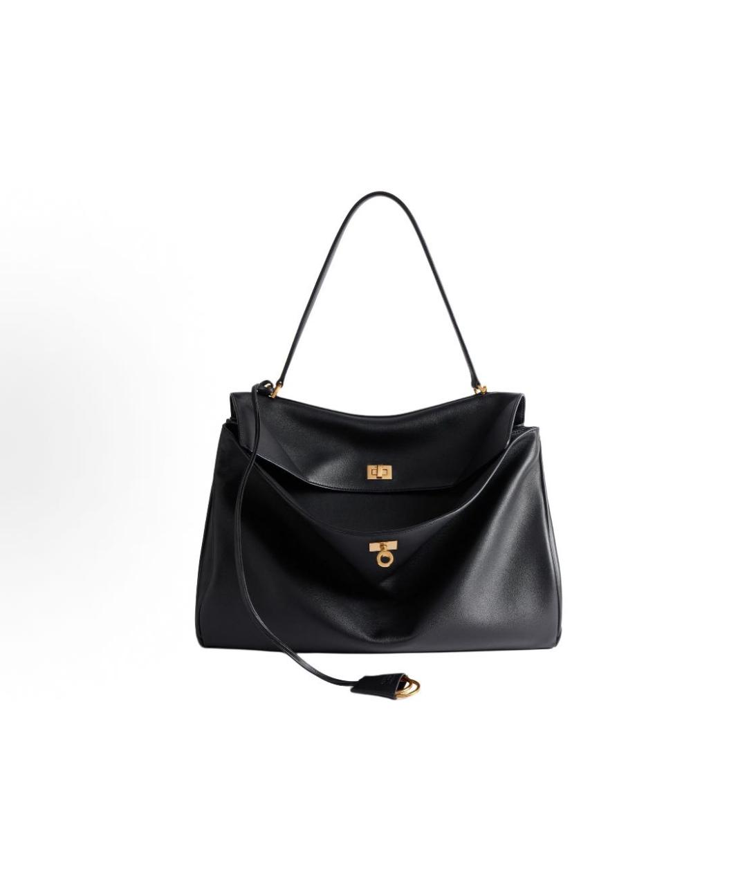 BALENCIAGA Черная сумка тоут, фото 5