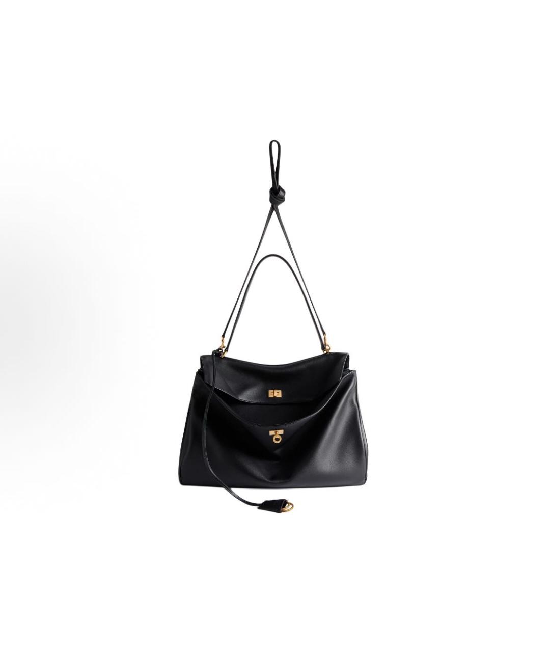 BALENCIAGA Черная сумка тоут, фото 4