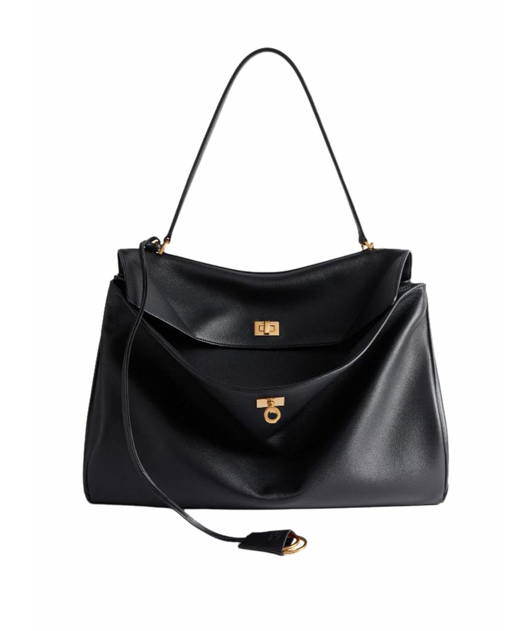 BALENCIAGA Черная сумка тоут, фото 1