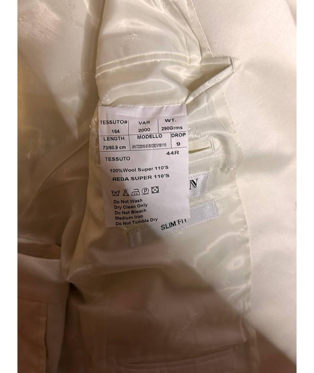 BALMAIN Белый вечерний костюм, фото 8