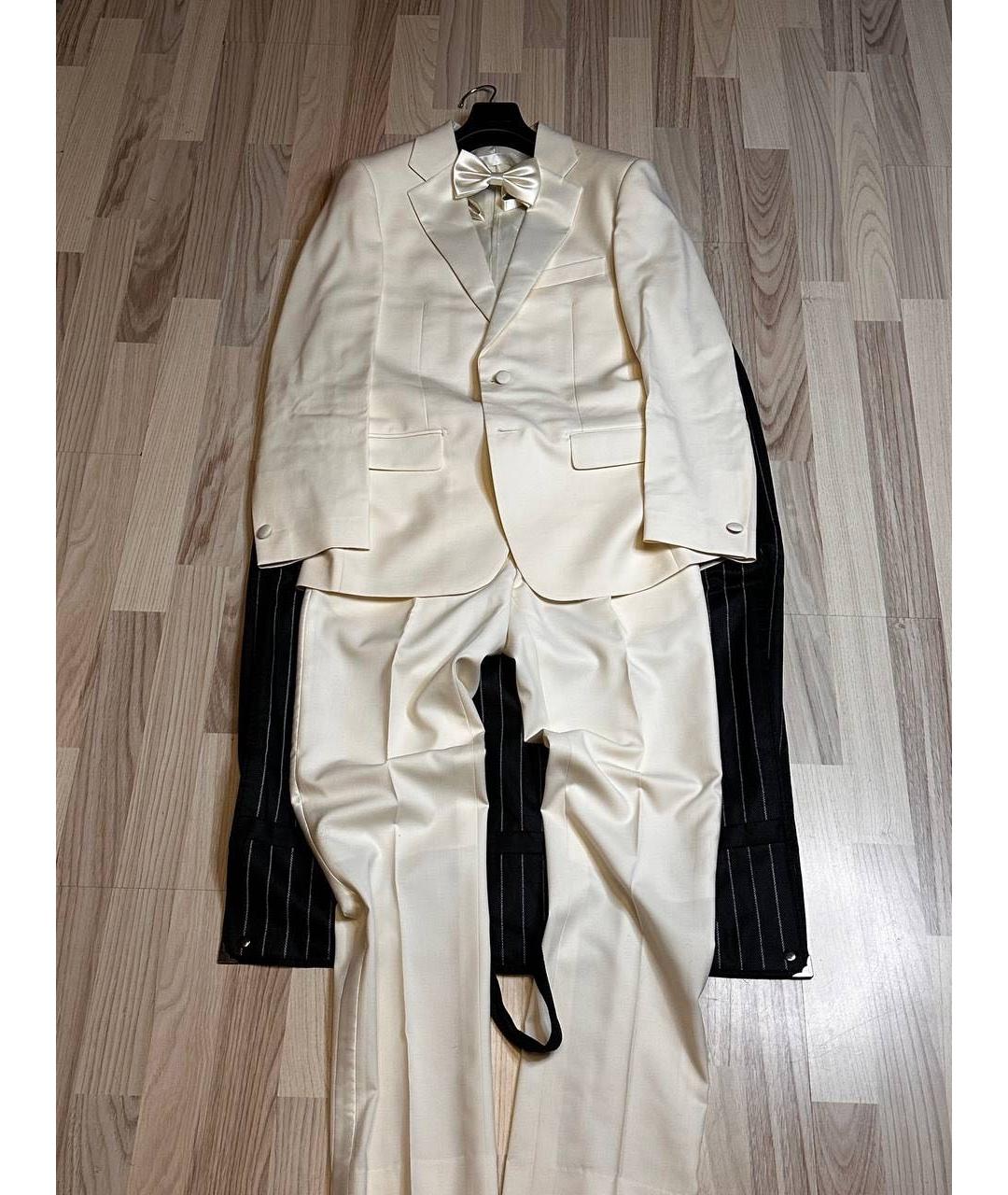 BALMAIN Белый вечерний костюм, фото 9