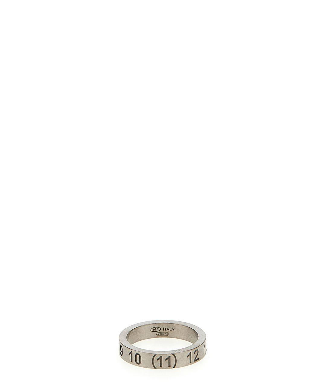 MAISON MARGIELA Серебряное металлическое кольцо, фото 1