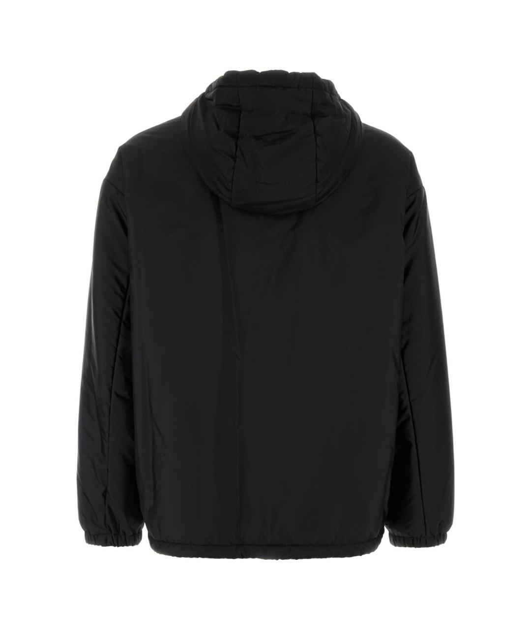 PRADA Черная полиамидовая куртка, фото 2