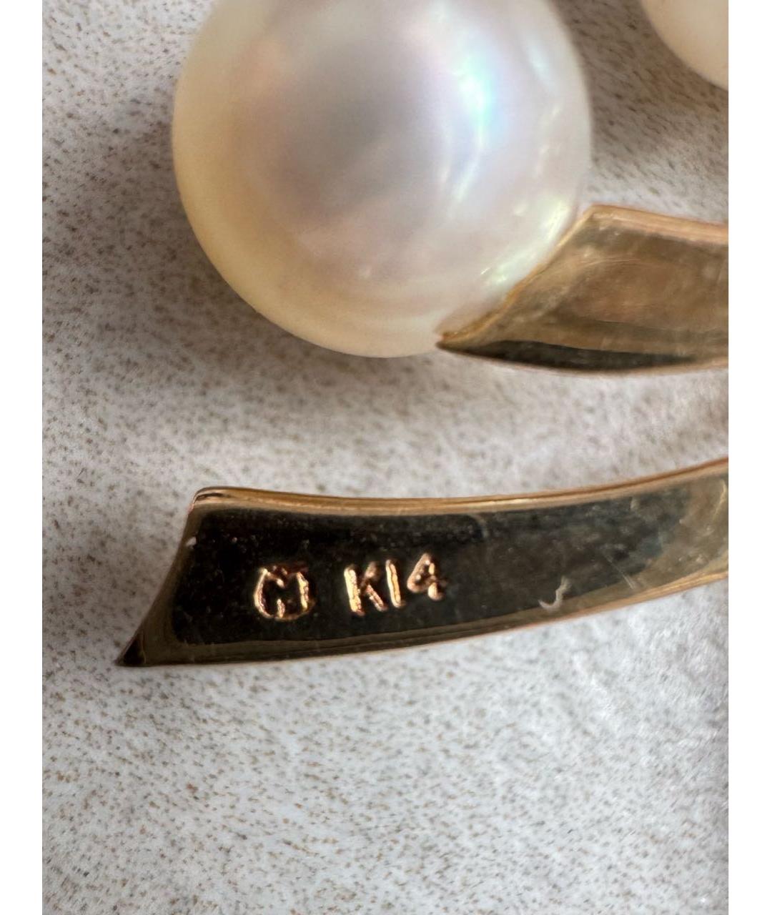 Mikimoto Золотая булавка / брошь из желтого золота, фото 4