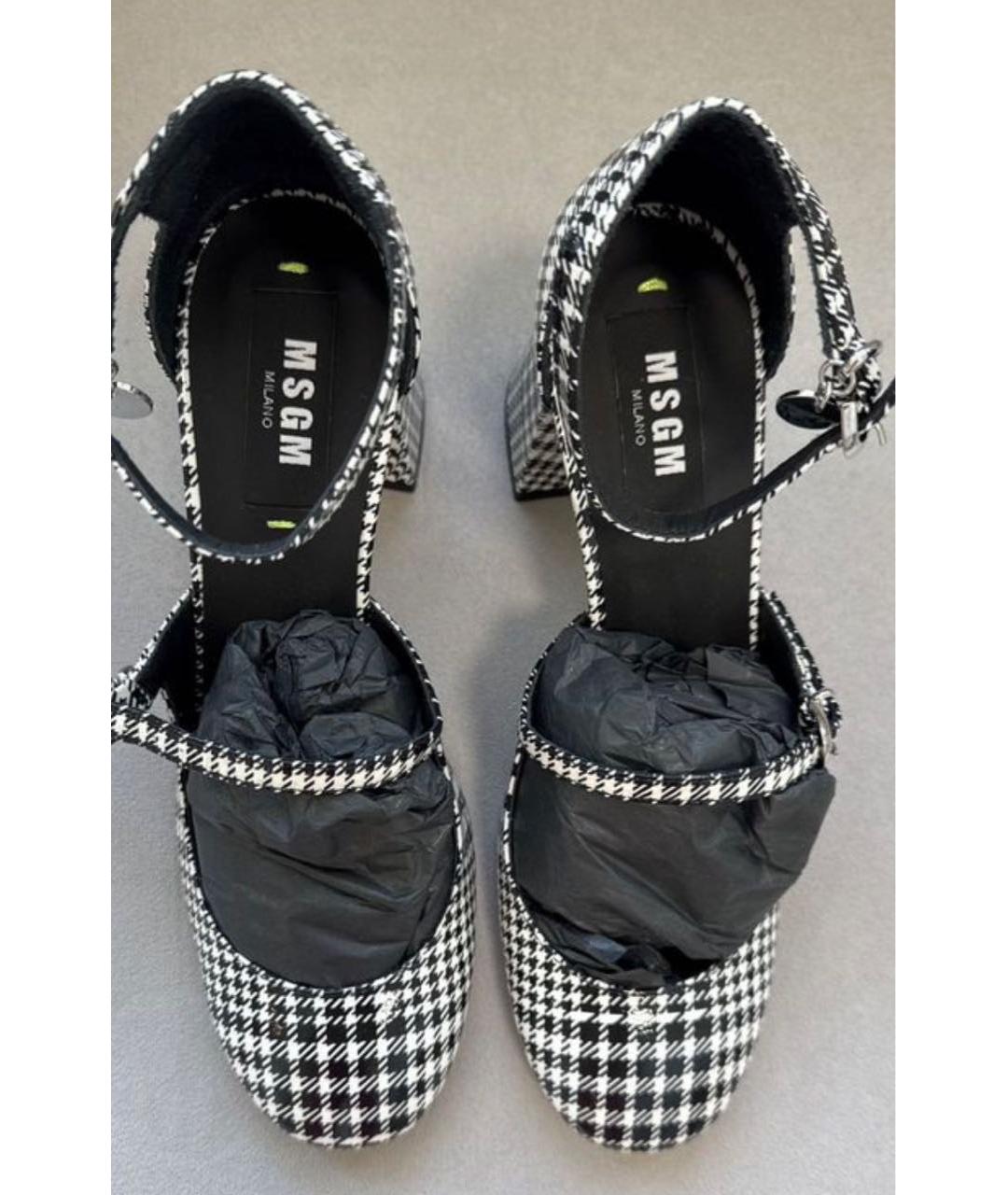MSGM Текстильные туфли, фото 4