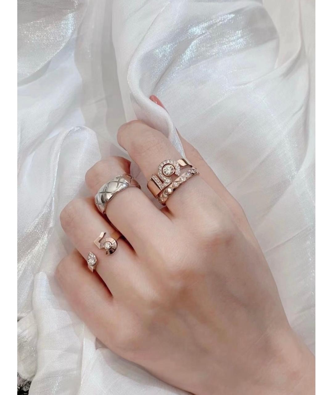 CHANEL Золотое кольцо из розового золота, фото 7
