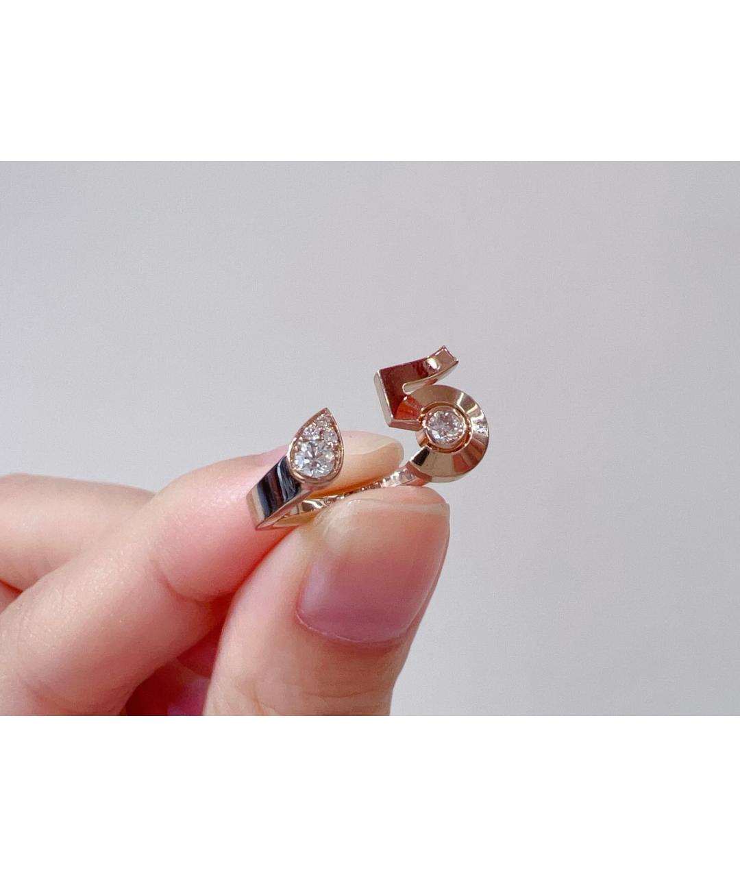 CHANEL Золотое кольцо из розового золота, фото 3