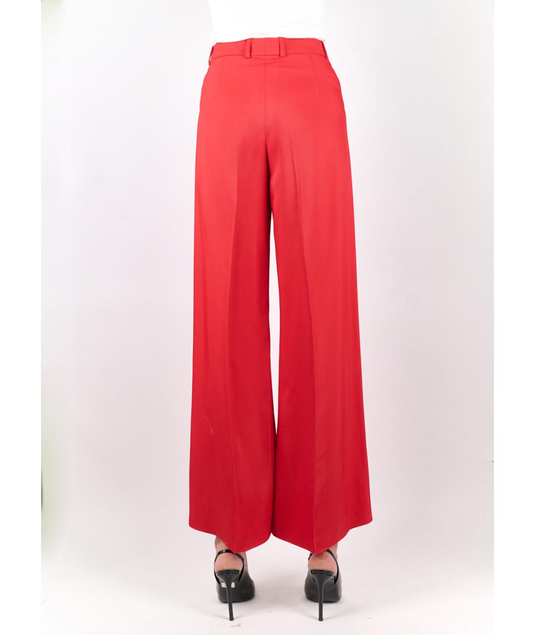 GOLDEN GOOSE DELUXE BRAND Красный вискозный костюм с брюками, фото 8