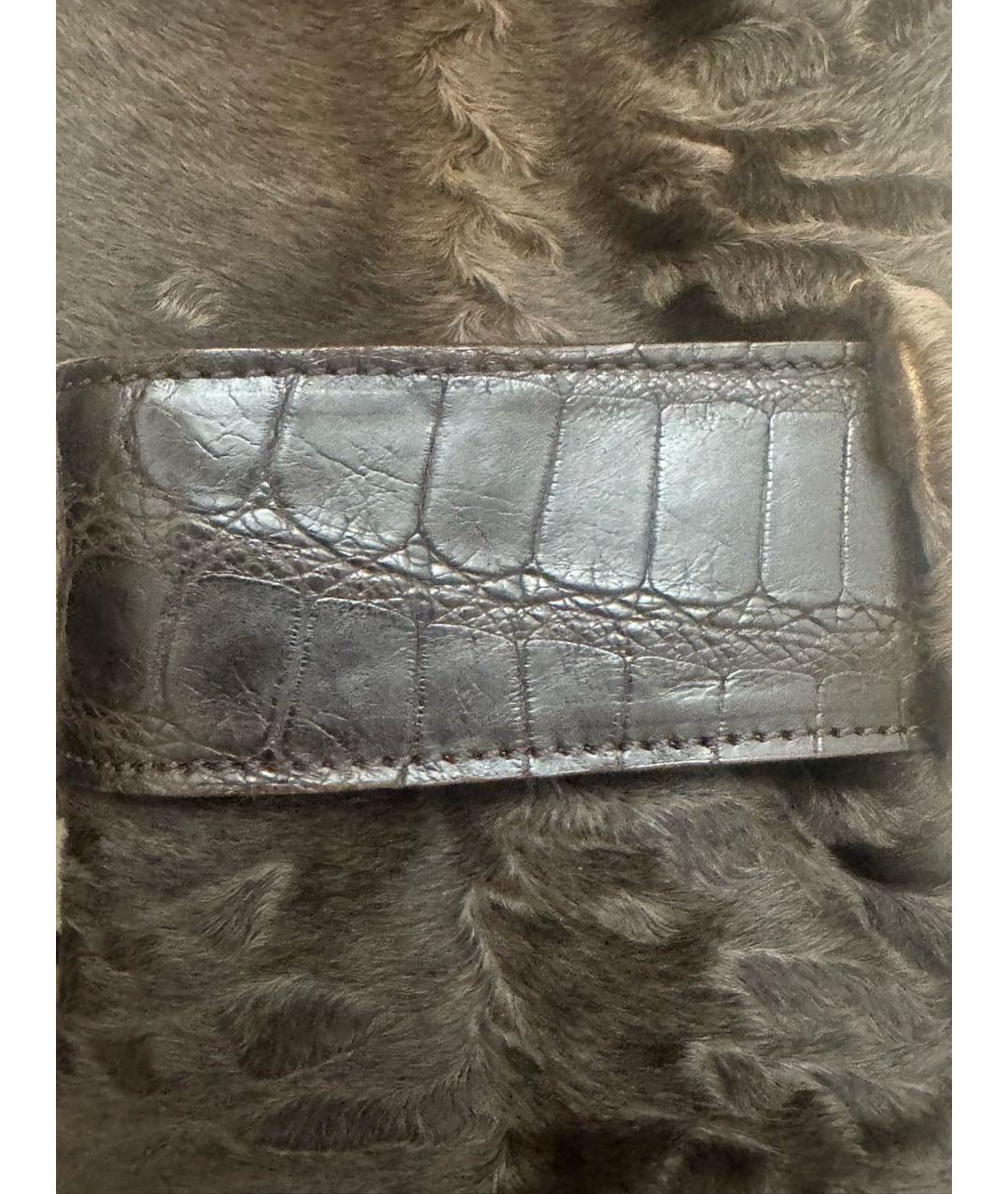VALENTINO Коричневая меховая куртка, фото 7