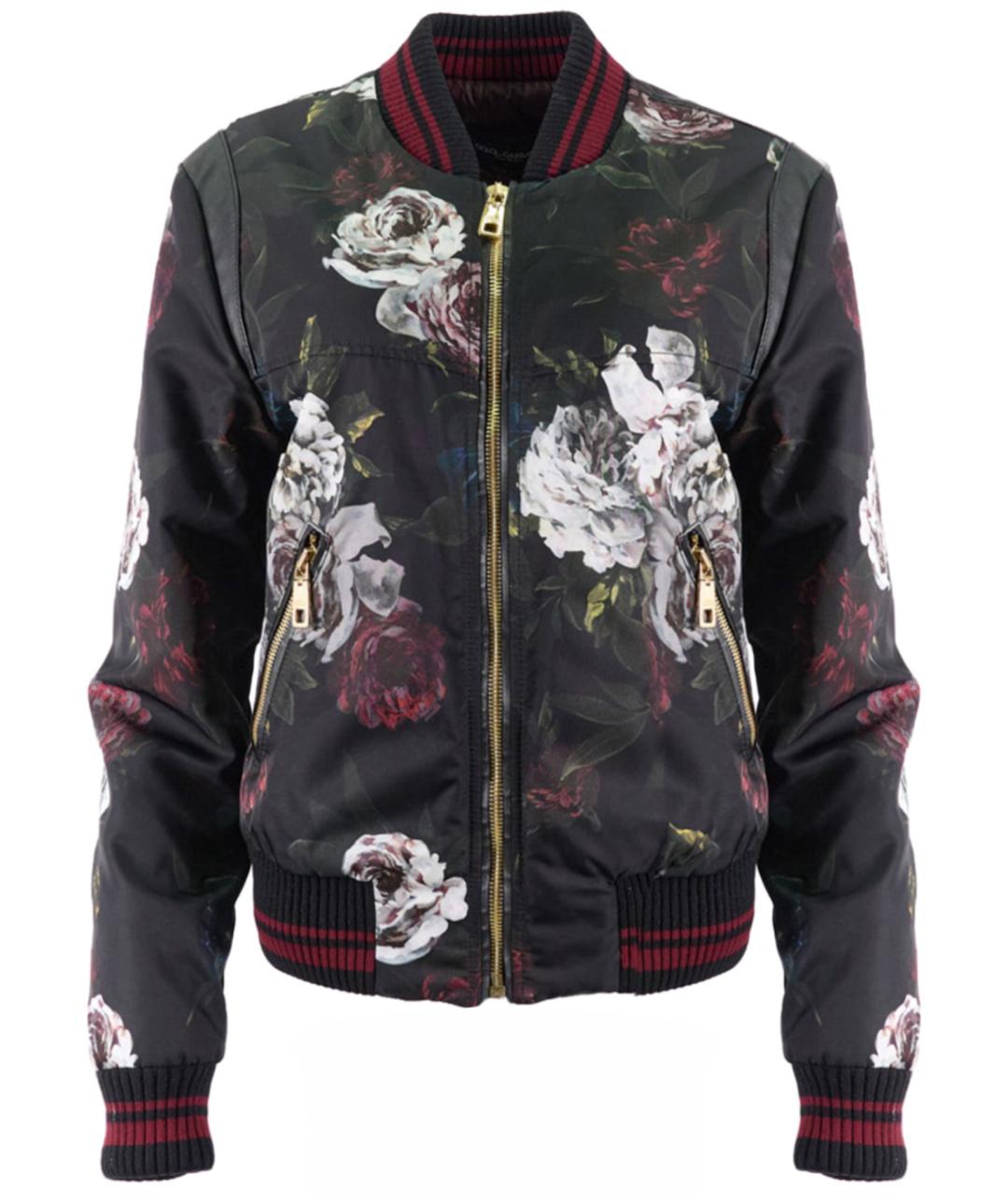 DOLCE&GABBANA Черная полиамидовая куртка, фото 1
