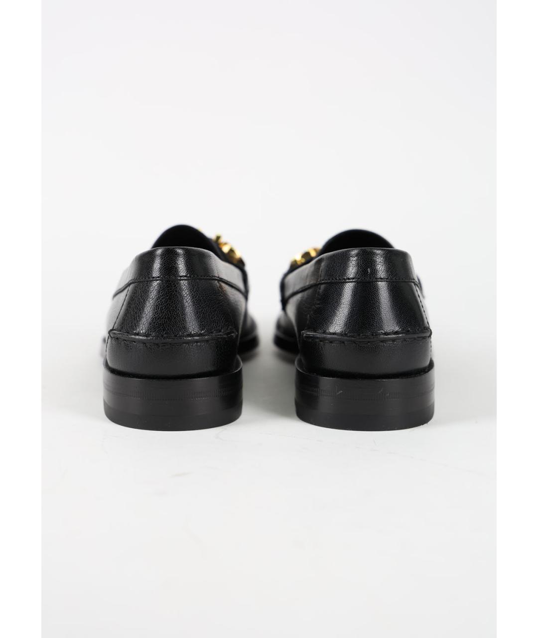 GUCCI Черные кожаные лоферы, фото 4
