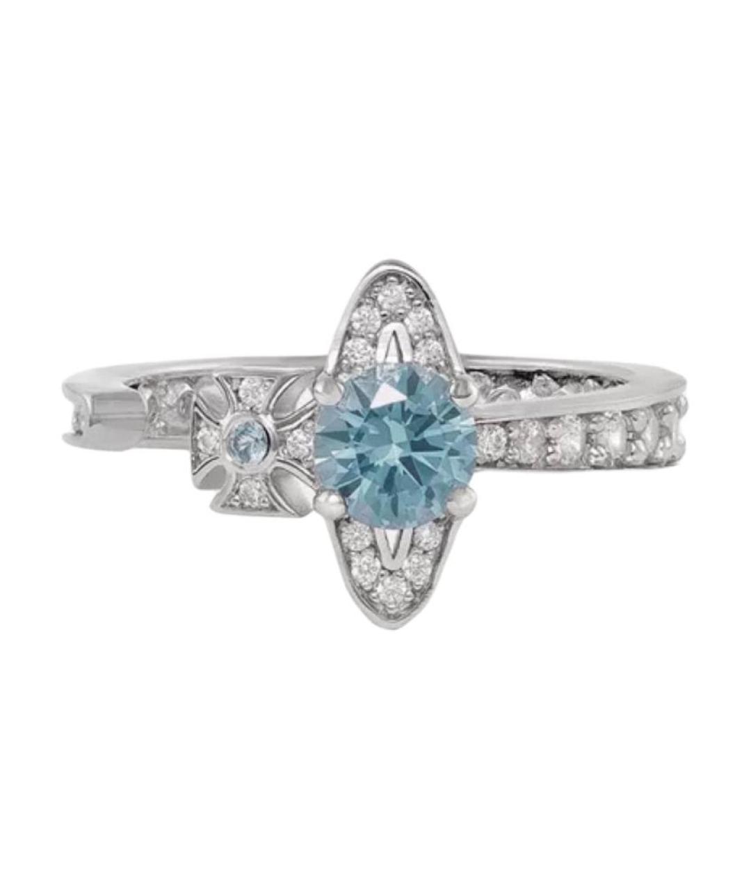 VIVIENNE WESTWOOD Серебряное металлическое кольцо, фото 1