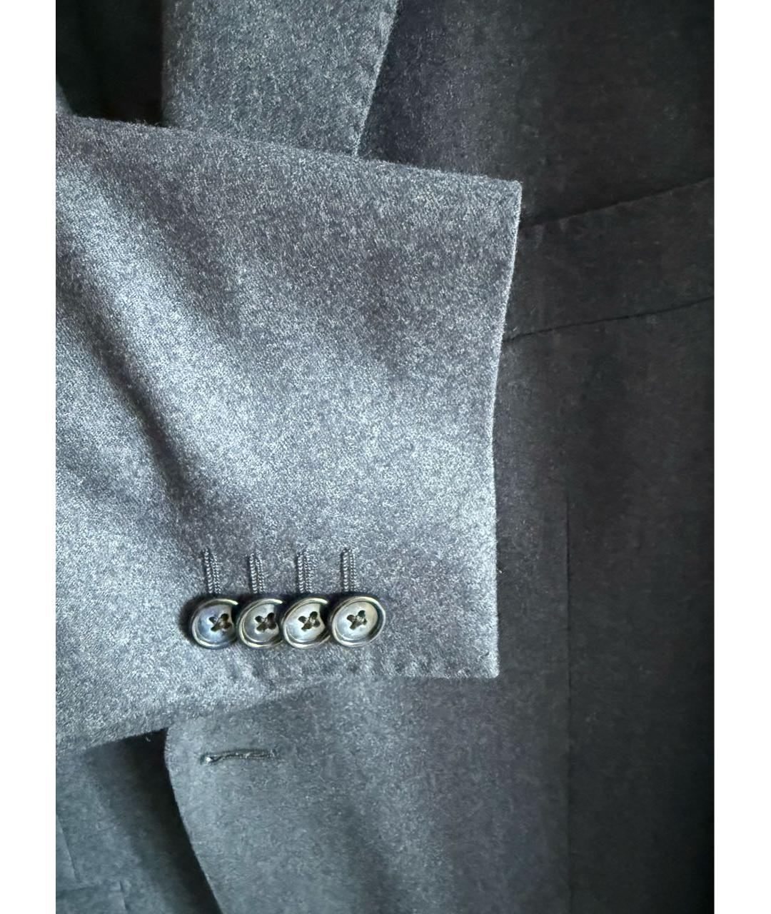 CORNELIANI Темно-синий классический костюм, фото 8