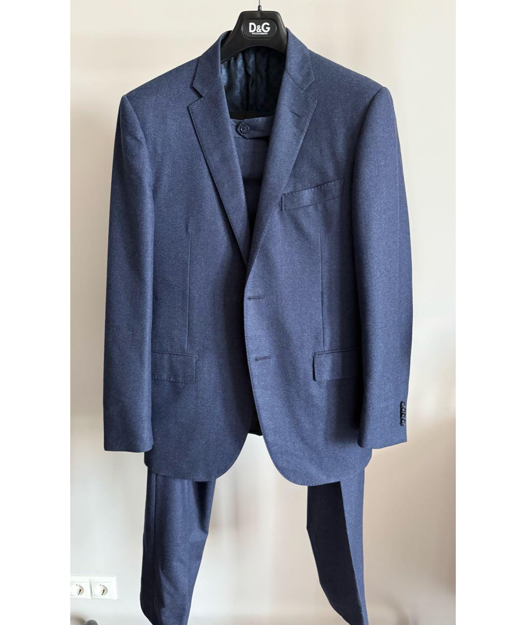 CORNELIANI Темно-синий классический костюм, фото 9