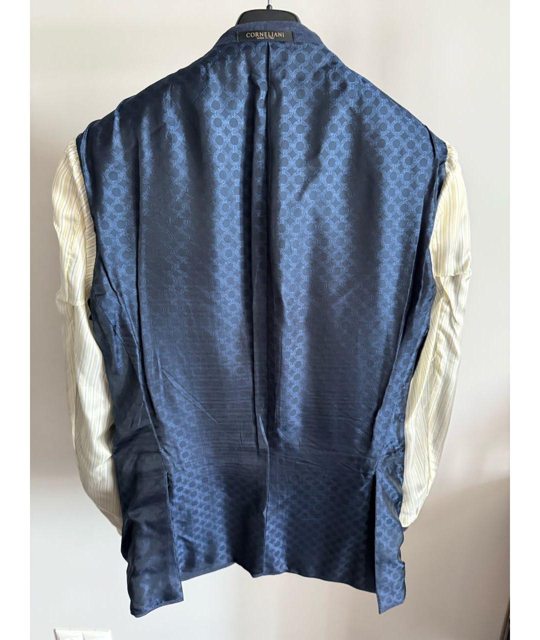 CORNELIANI Темно-синий классический костюм, фото 6