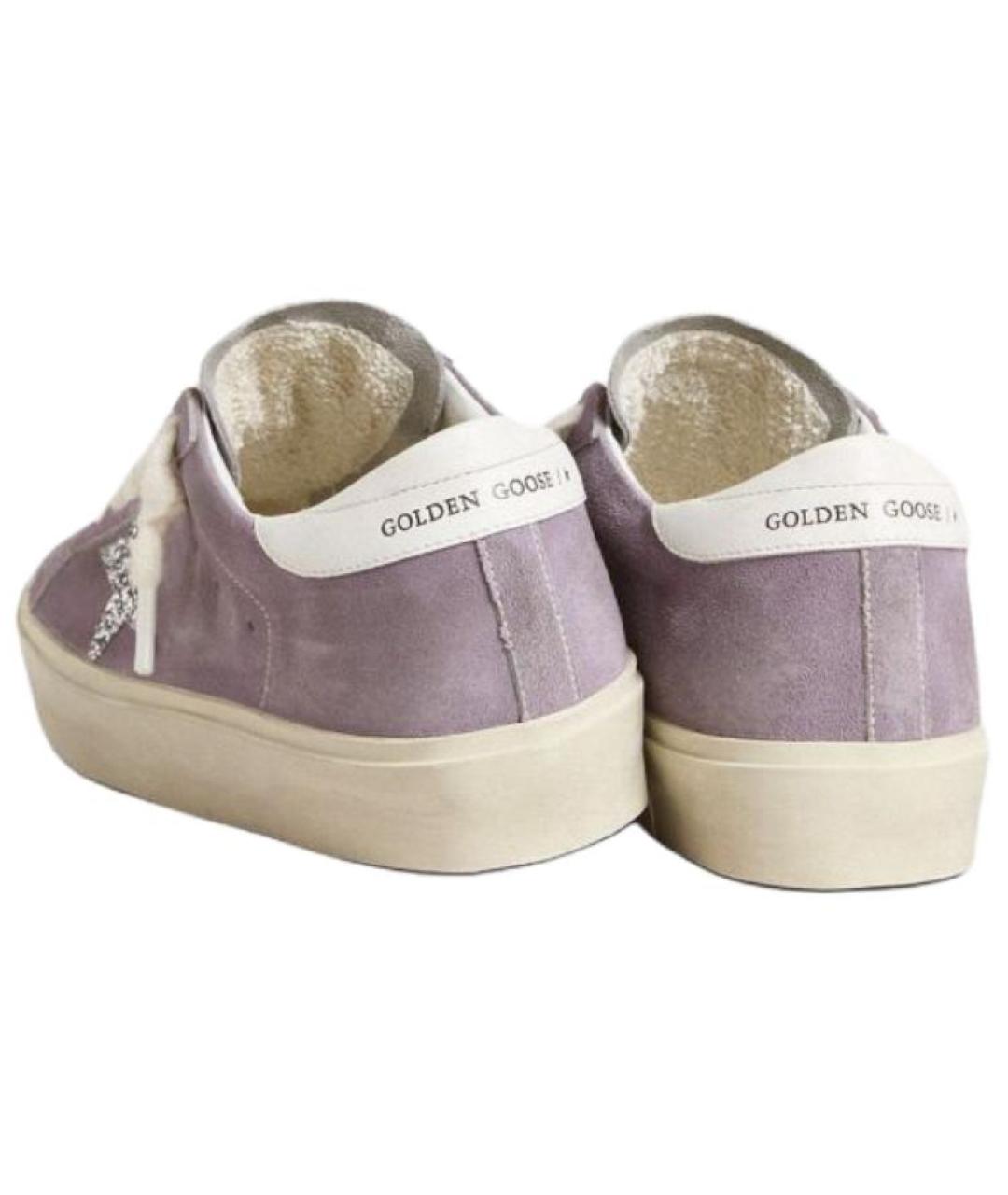 GOLDEN GOOSE DELUXE BRAND Фиолетовые кеды, фото 4