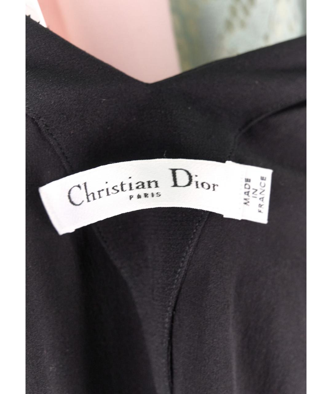 CHRISTIAN DIOR Мульти шелковое вечернее платье, фото 5