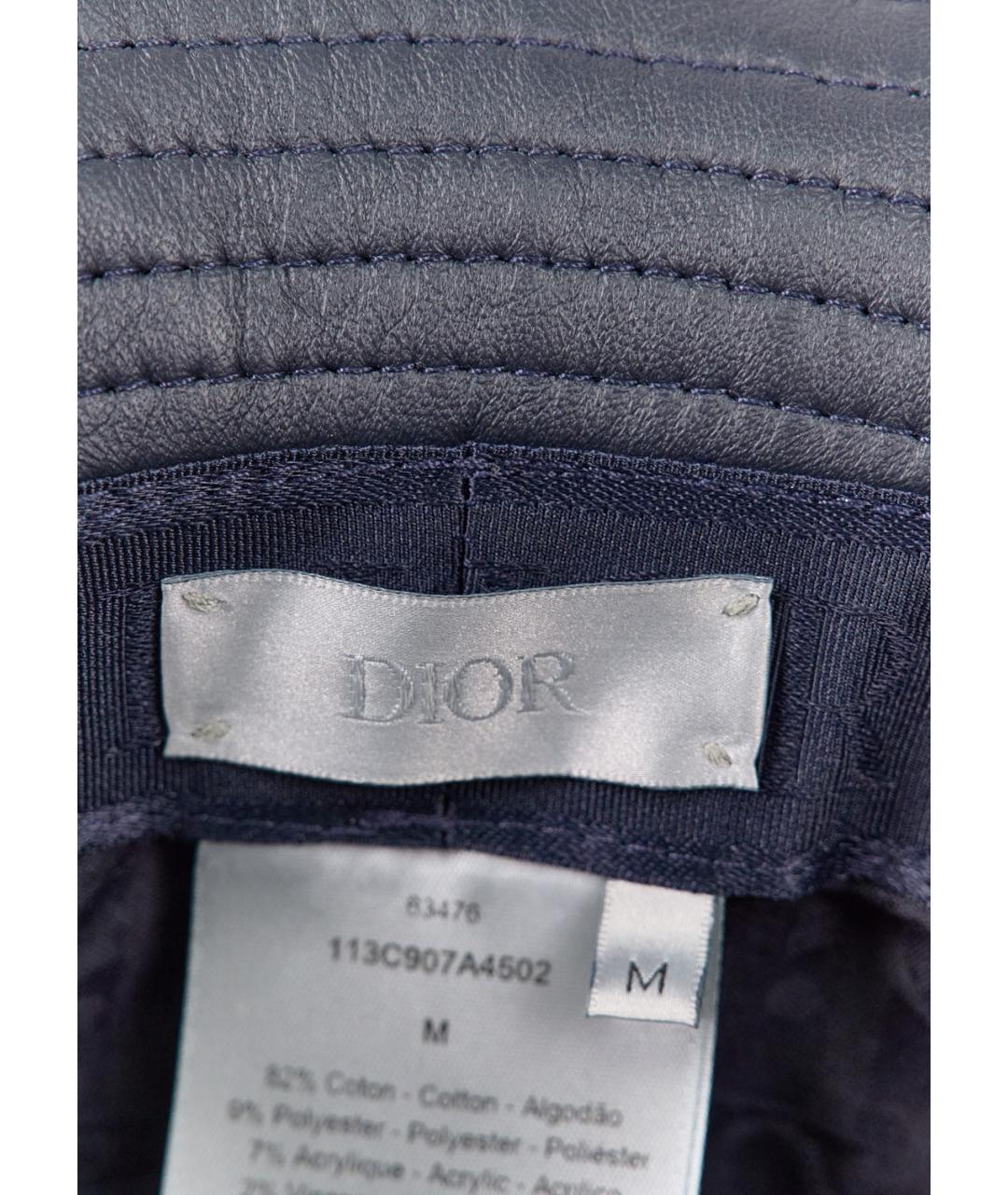 CHRISTIAN DIOR Мульти хлопковая шляпа, фото 4