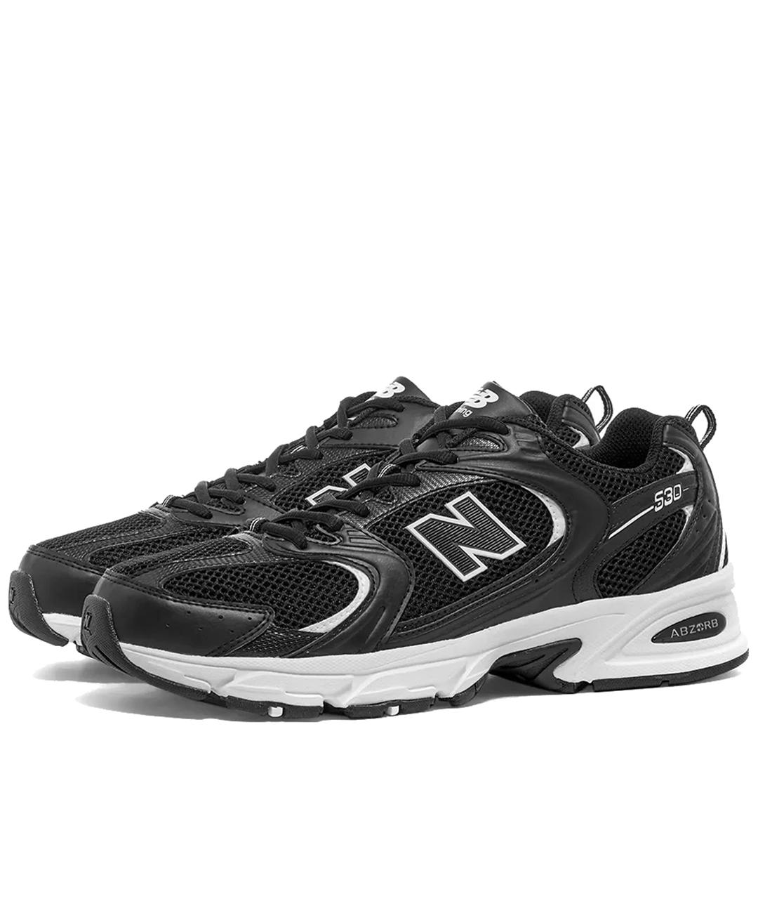 NEW BALANCE Черные текстильные кроссовки, фото 2