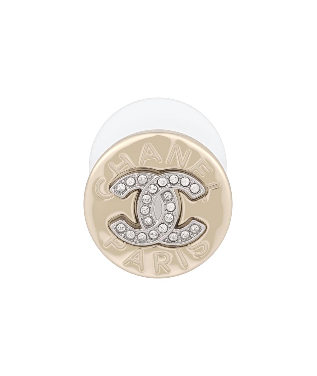 CHANEL Золотые серьги, фото 1