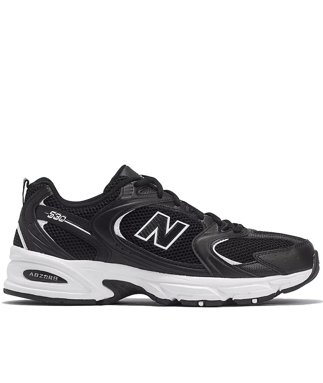 NEW BALANCE Черные текстильные низкие кроссовки / кеды, фото 1