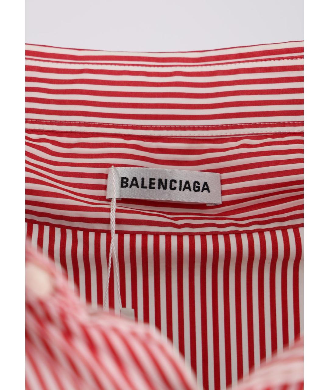 BALENCIAGA Мульти хлопковая рубашка, фото 4