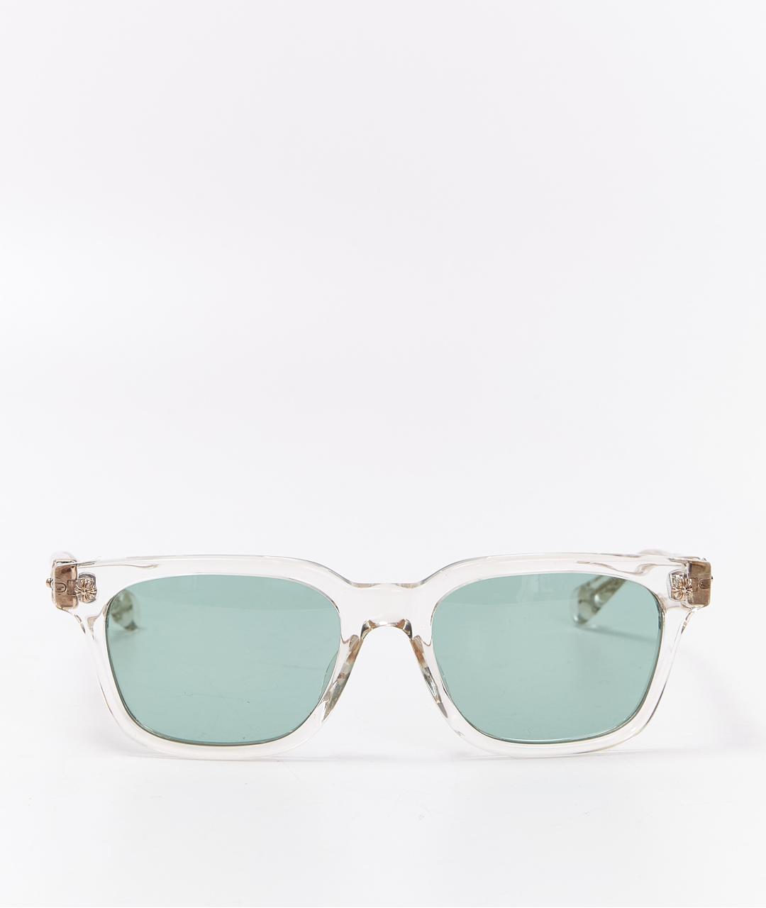 CHROME HEARTS Белые пластиковые солнцезащитные очки, фото 2