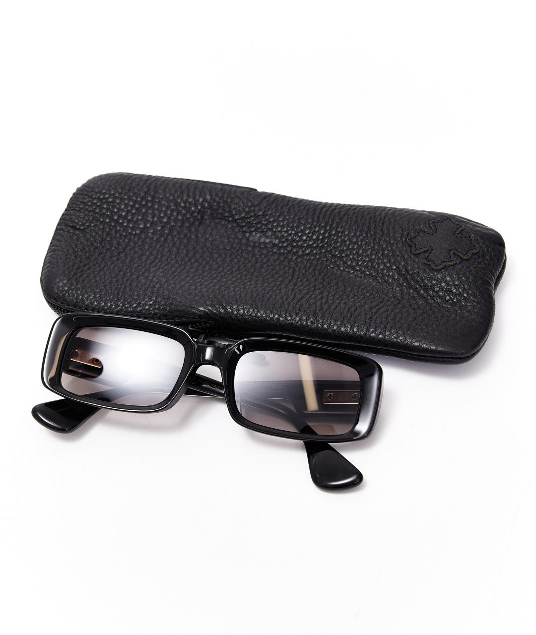 CHROME HEARTS Черные пластиковые солнцезащитные очки, фото 5