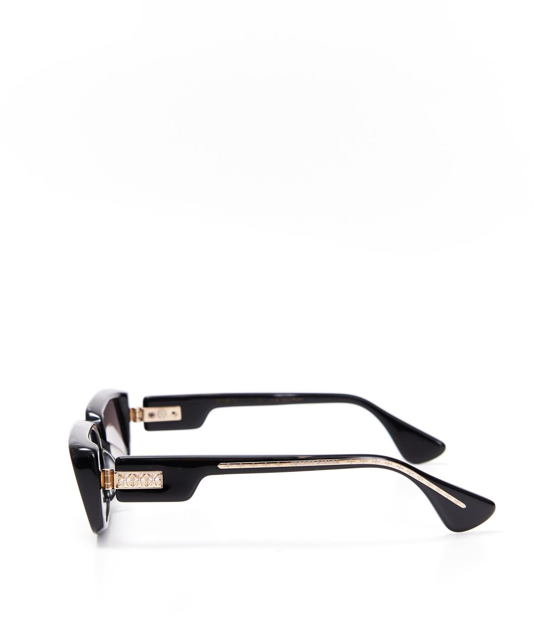 CHROME HEARTS Черные пластиковые солнцезащитные очки, фото 2