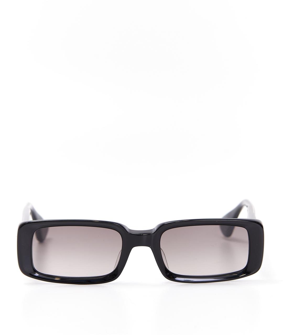 CHROME HEARTS Черные пластиковые солнцезащитные очки, фото 6