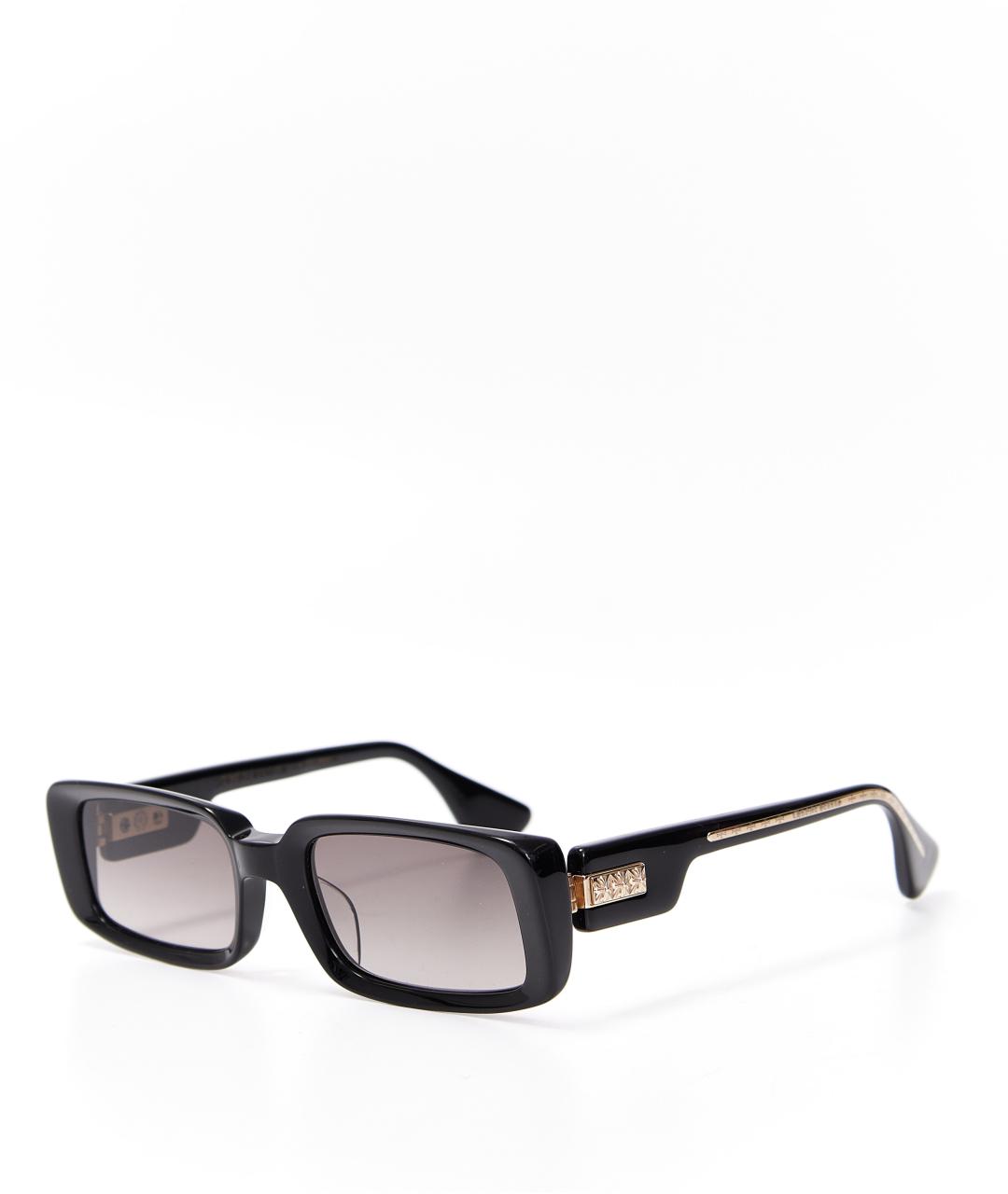 CHROME HEARTS Черные пластиковые солнцезащитные очки, фото 7