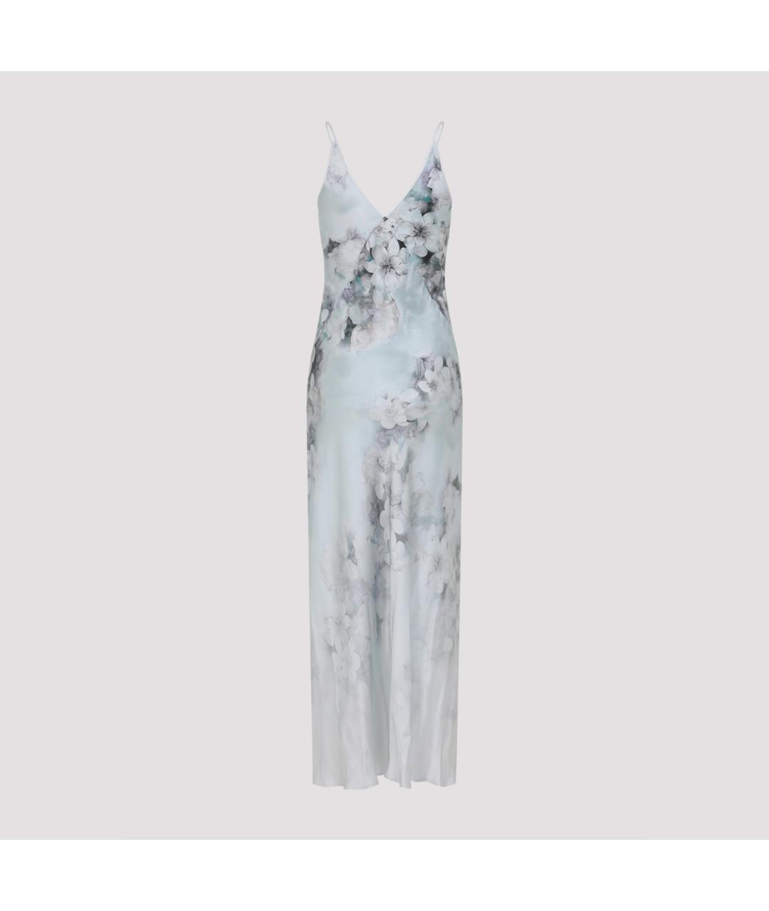ALBERTA FERRETTI Мульти вискозное вечернее платье, фото 2