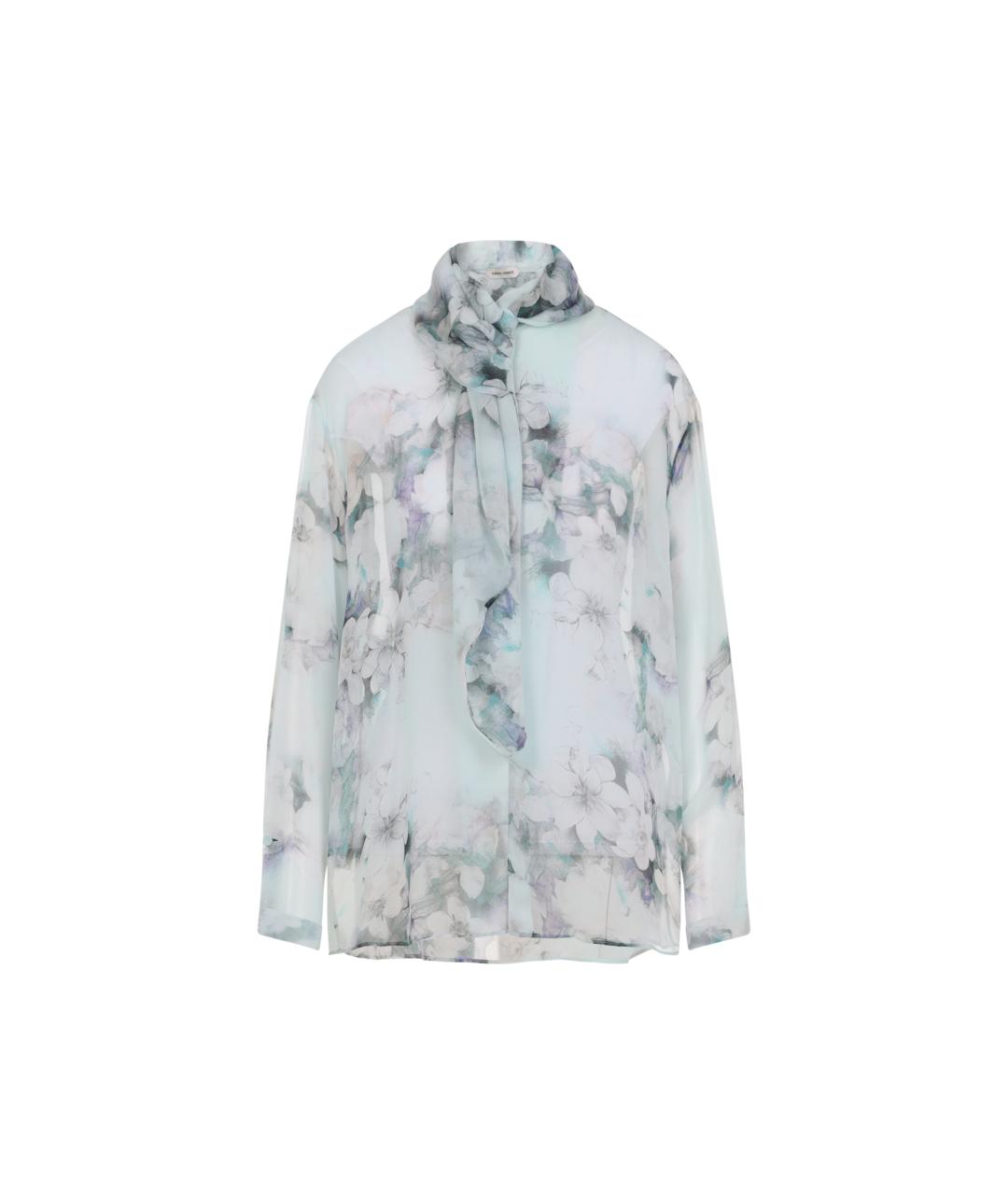 ALBERTA FERRETTI Мульти шелковая рубашка, фото 1