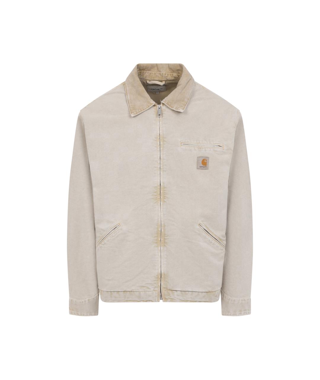 CARHARTT WIP Бежевая хлопковая куртка, фото 1