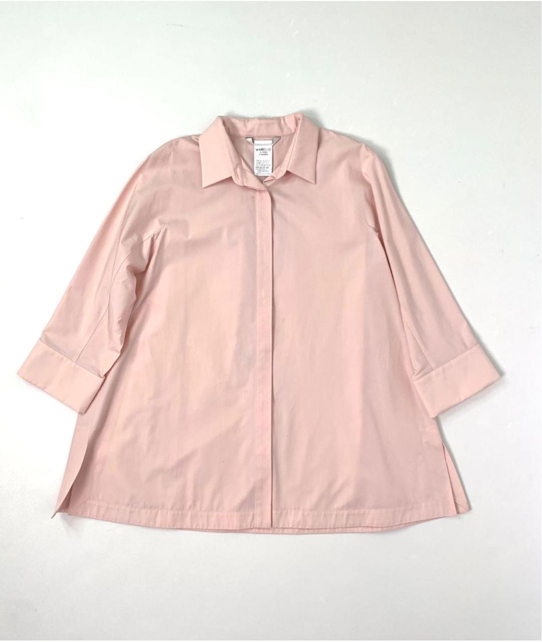 MAX MARA Розовый хлопковый костюм с брюками, фото 7