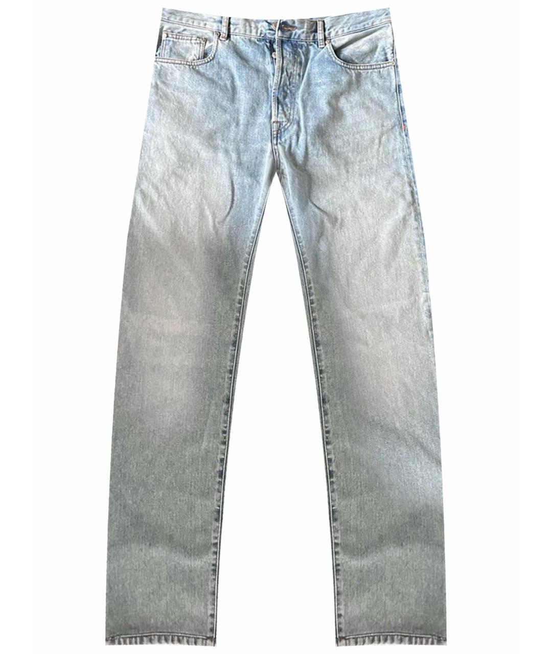 TRUSSARDI Хлопко-полиэстеровые прямые джинсы, фото 6