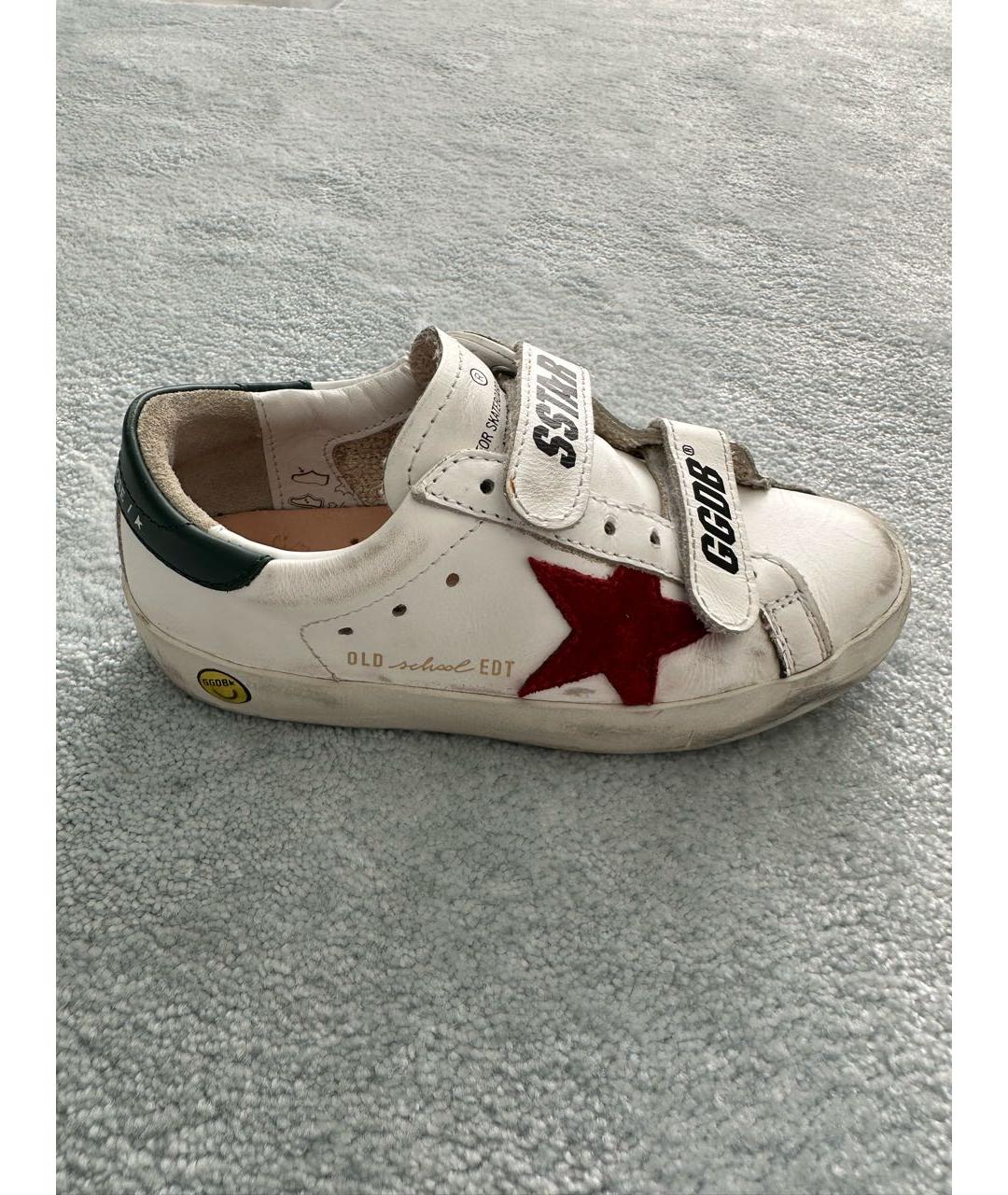 GOLDEN GOOSE DELUXE BRAND Белые кожаные кеды, фото 7