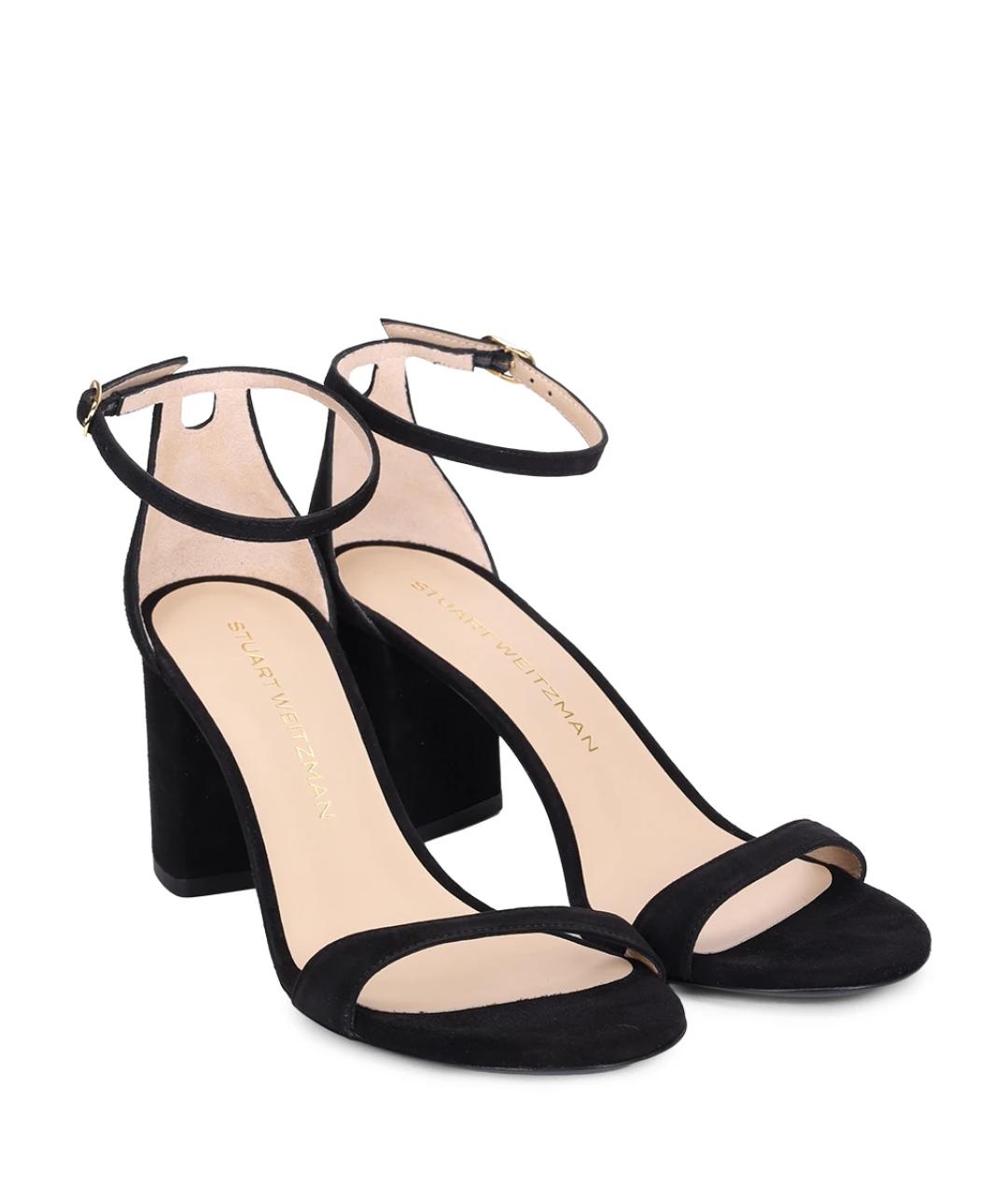 STUART WEITZMAN Черные босоножки, фото 2