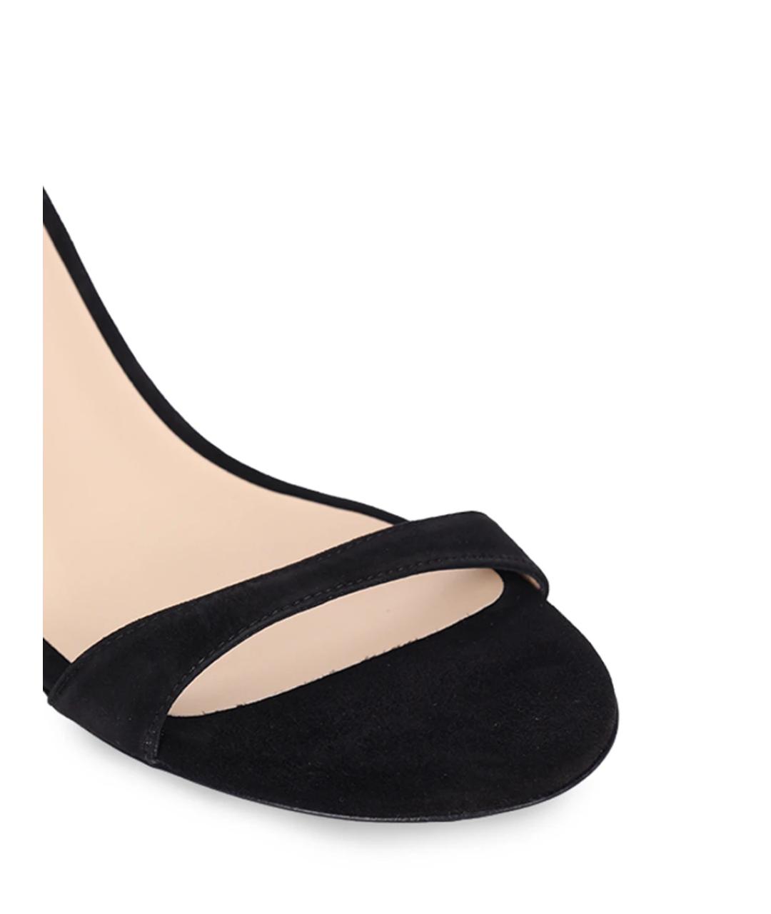 STUART WEITZMAN Черные босоножки, фото 5